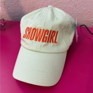 Life of a Showgirl themed *SHOWGIRL* ball cap